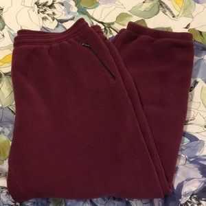 Women’s LL Bean fleece pants
